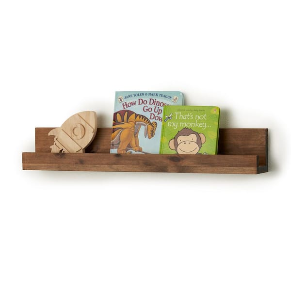 Wooden nursery hot sale shelves