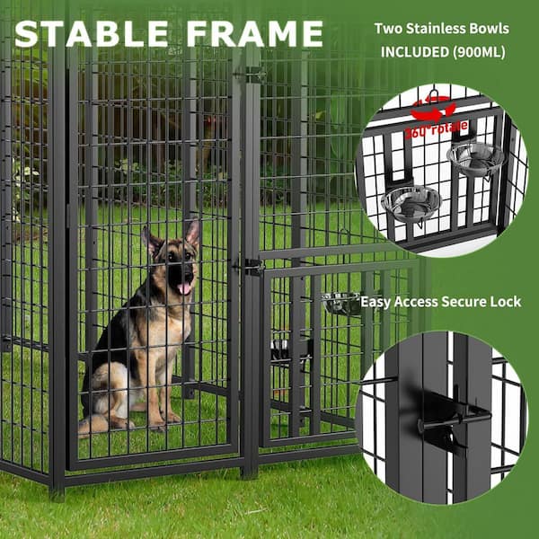 Miscool Avex Large Dog Kennel Outdoor Pet Pens Dogs Run