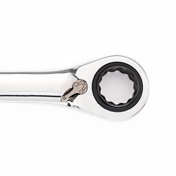 Husky SAE MM Quad Drive Ratcheting Wrench Set 4 Piece HQRRW4PC The Home Depot