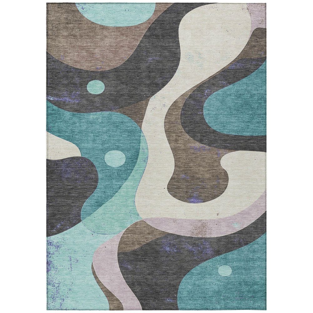 Addison Rugs Chantille Machine Washable Indoor/Outdoor Abstract ACN2185 ...