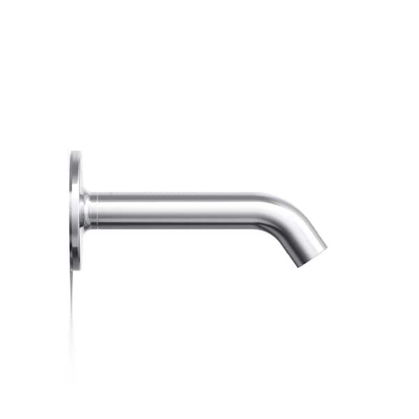 KOHLER Purist Wall-Mount Non-Diverter Bath Spout 35-Degree in Polished Chrome