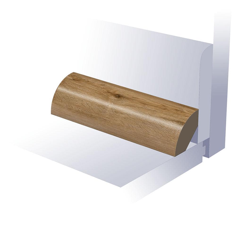 Engaging Peoria 0.8 in. T x 0.8 in. W x 94 in. L Waterproof Quarter Round Moulding price history on PriceWatchPro