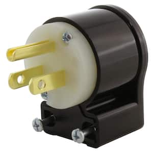 Leviton 5666C 15 Amp 6-15p NEMA Straight Self Grounding 250v Male Plug for sale online 