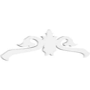 1 in. x 48 in. x 12 in. (6/12) Pitch Florence Gable Pediment Architectural Grade PVC Moulding