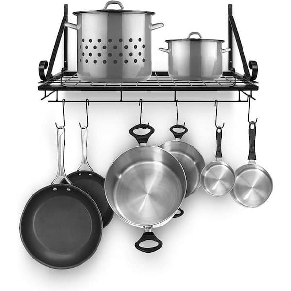 Space Saver Black Metal Ceiling Organizer