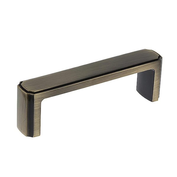 Richelieu Hardware Lorraine Collection 3 in. (76 mm) Antique English Transitional Cabinet Bar Pull