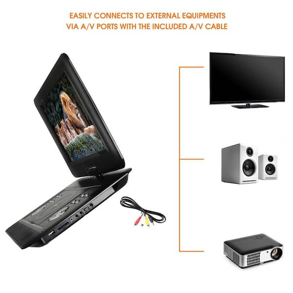 Popular 14.1 Portable DVD Player