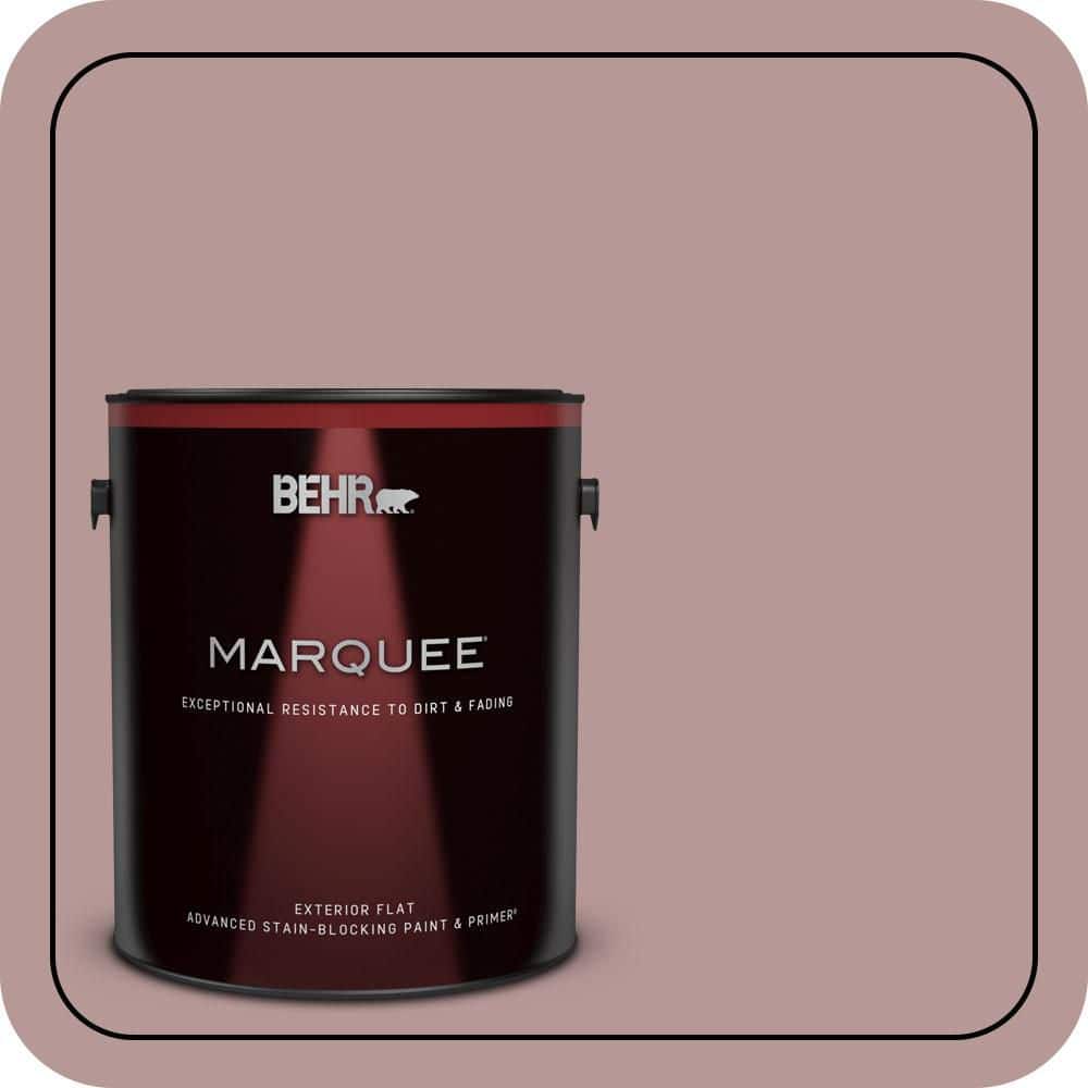 1 gal. #130F-4 Fond Memory Flat Exterior Paint & Primer product image for price tracking