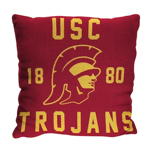 NCAA Texas AandM Stacked Multi-Colored Pillow