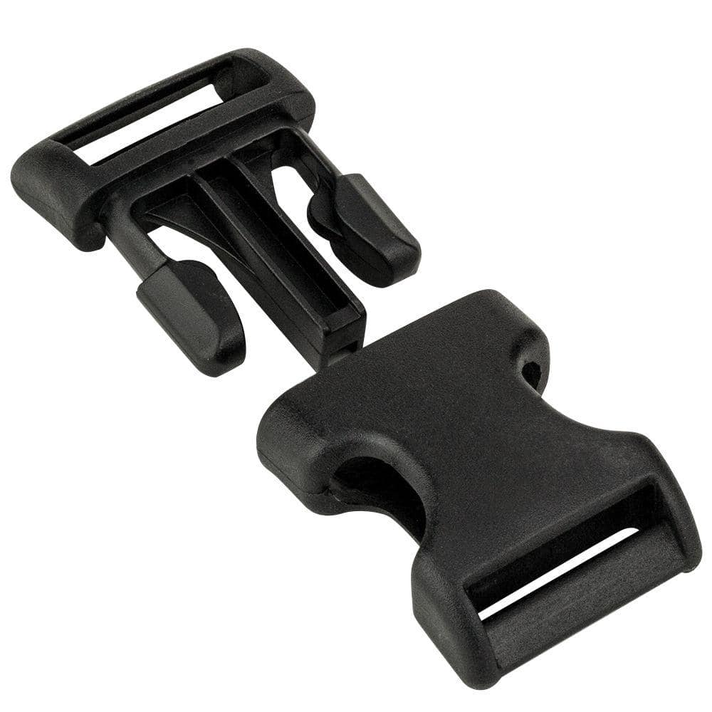 20 Pcs Quick Side Release Plastic Buckle Clips Snaps Dual