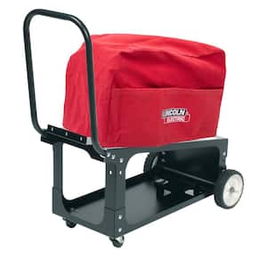 Metal Capacity Welder Cart and Small Canvas Cover