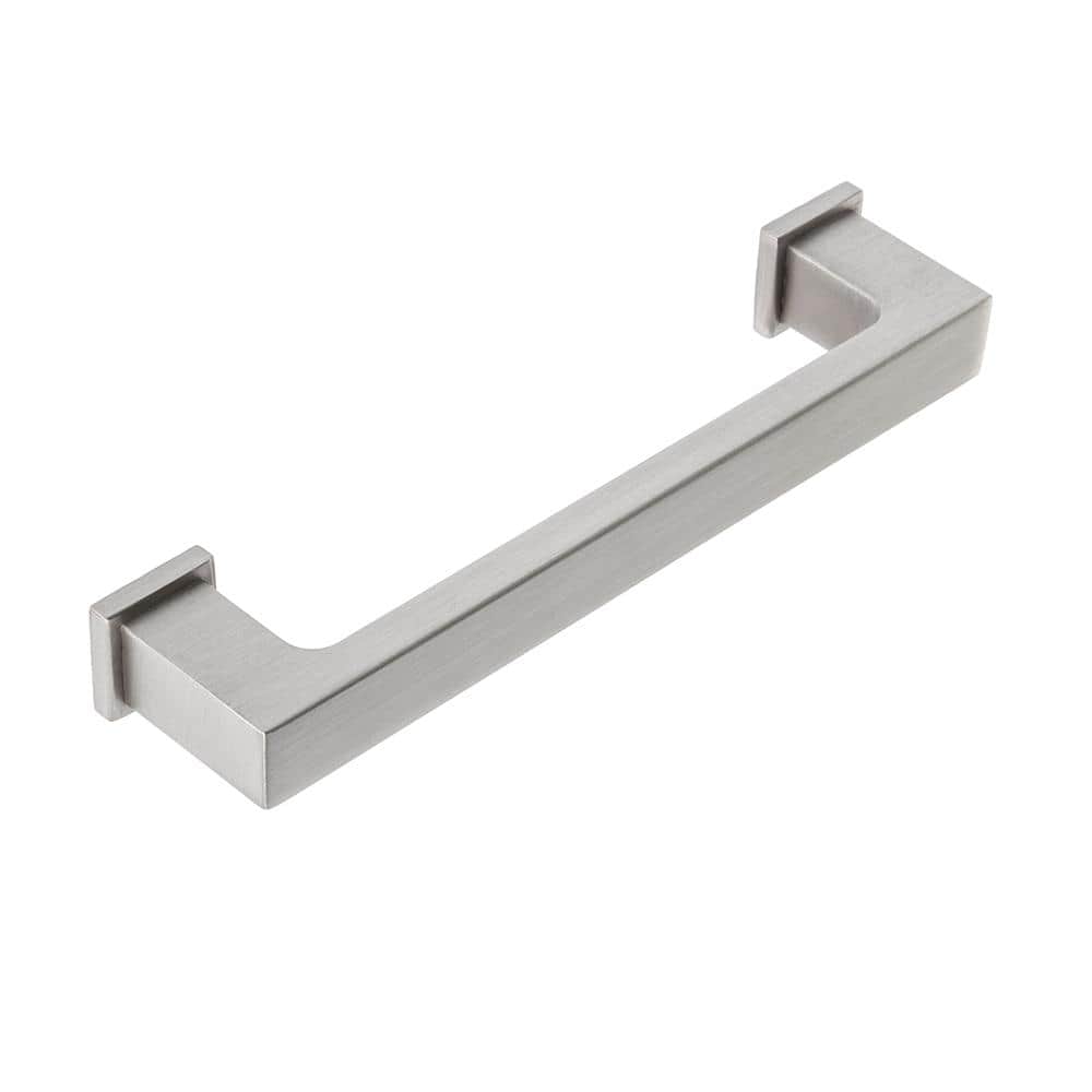 Chelsey 4" Satin Nickel Rectangular Bar Pull Multipack