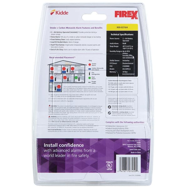 Have a question about Kidde Firex AA Battery Powered Smoke
