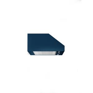 30 in. 560 CFM Under Cabinet Mounted Range Vent Hood with Lights in Blue