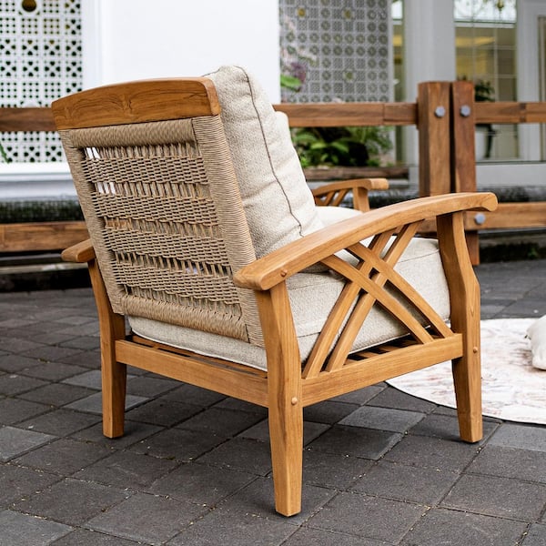 Cambridge Casual Cambridge Casual Carmel Teak Wood Outdoor Lounge