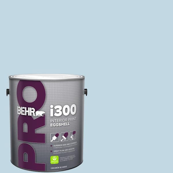 BEHR PRO 1 gal. #S500-1 Distant Shore Eggshell Interior Paint