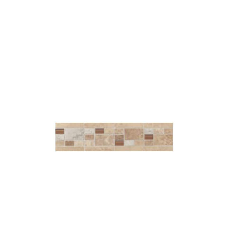 Carano Deco Universal 3 in. x 12 in. Ceramic Trim and Accent Wall Tile (0.233 sq. ft. / piece)