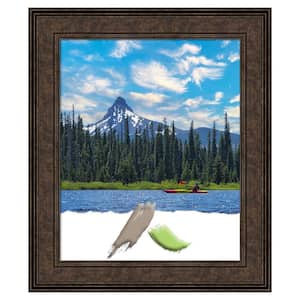 Ridge Bronze Picture Frame Opening Size 18x22 in.