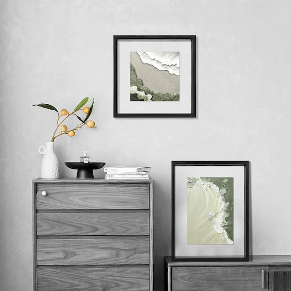 11x14 Grey Floating Frames (Set of 2), Picture Frame Wall Mount or Tabletop  Standing PUPWDN - The Home Depot