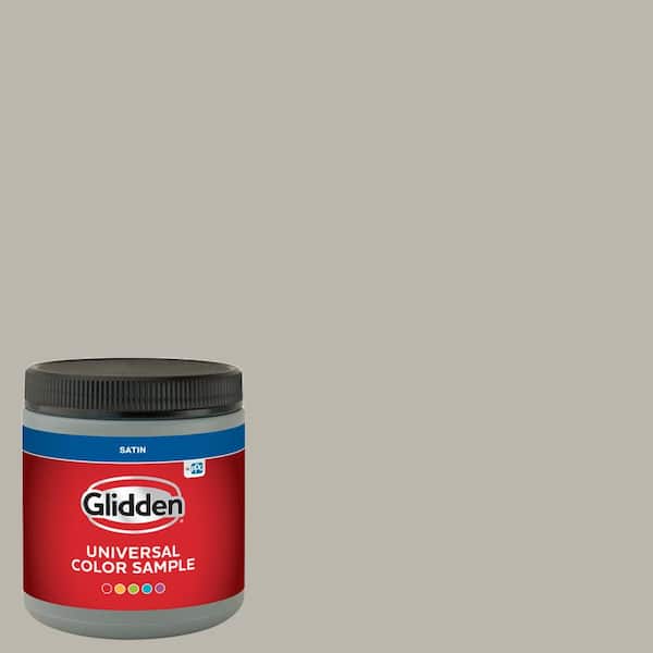 Glidden 8 oz. PPG1007-3 Ghost Writer Satin Interior Paint Sample
