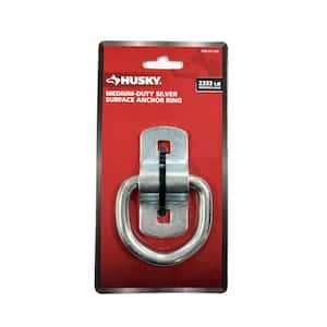 Medium-Duty Silver Surface Anchor Ring