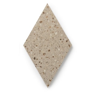 MosaiCore Desert Rock 28 MIL x 9.75 in. W x 17 in. L Glue Down Waterproof Vinyl Tile Flooring (15.2 sqft/case)