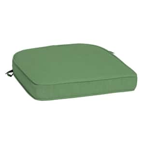 ProFoam 20 in. x 19 in. Moss Green Leala Rounded Rectangle Outdoor Chair Cushion