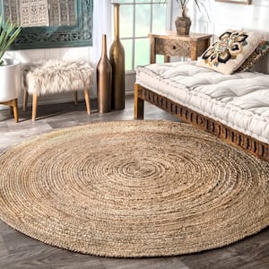 Braided Oval Shape Jute Rugs, For Home, 20x10inch at Rs 525/piece