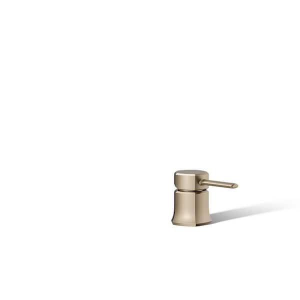 KOHLER Occasion Deck-Mount Bath Faucet Handle in Vibrant Brushed Bronze