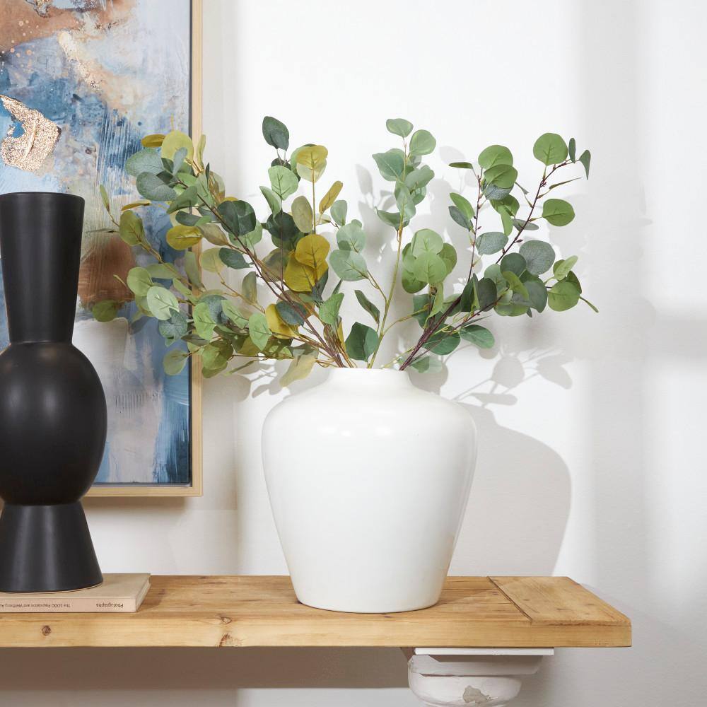 White Ceramic Novelty Table Vase