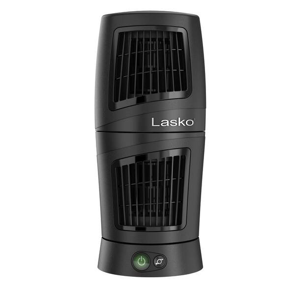 Lasko 12 in. Table Desktop Wind Tower Oscillating Multi-Directional Fan  T12114 - The Home Depot