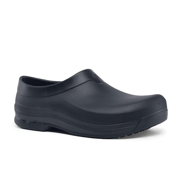 Shoes for Crews Unisex Radium Clogs in Black Slip & Water Resistant