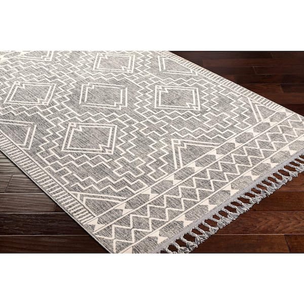 Savoy Gray/White Area Rug Zipcode Design Rug Size: Rectangle 5'2 x 7'2