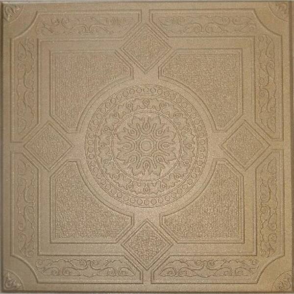À LA MAISON Kensington Gardens Foam Ceiling Tiles - Glue-Up Plain White, Pack Of 8 Covers 21.6 Sq Ft - View #8