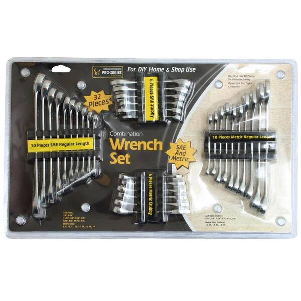 PRO-SERIES Wrench Set (32-Piece)