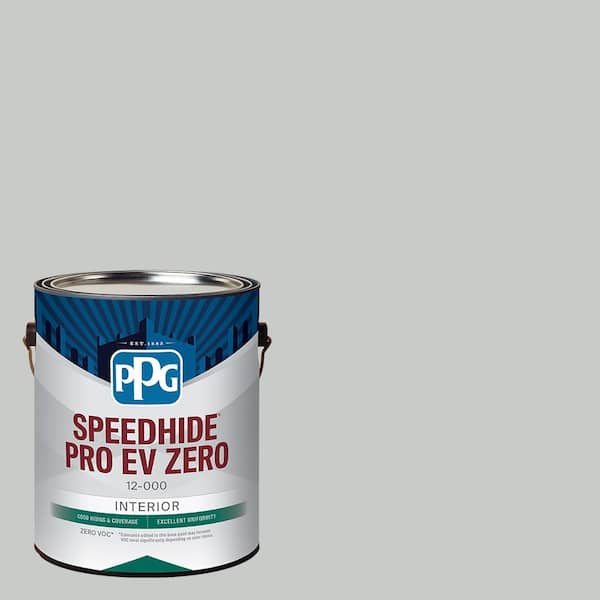 PPG Speedhide Pro EV Zero 1 gal. PPG0994-2 Pittsburgh Gray Flat Interior Paint