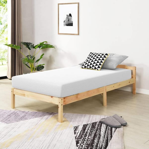 FACTORY DIRECT WHOLESALE Twin Gel Memory Foam Mattress Medium Firm 10 in. Bed-in-a-Box Mattress