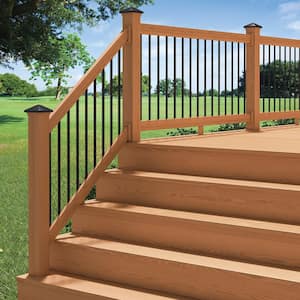 8-Step Pressure-Treated Cedar-Tone Pine Stair Stringer