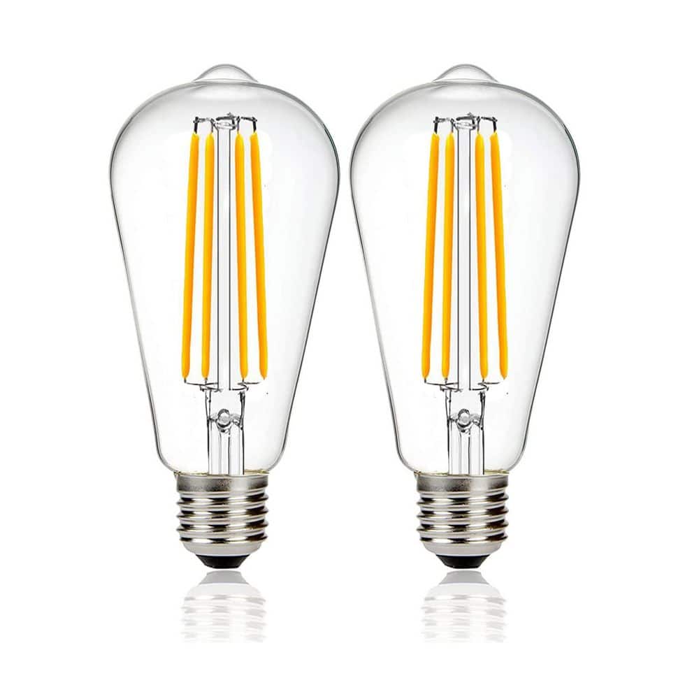 12V-36V LED Edison Bulb E26 Medium Base 6W 2700K Warm White Vintage Style Low Voltage Light Bulb 2 Pack price history on PriceWatchPro