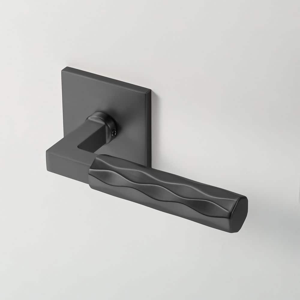 Hailey Matte Black Heavy Duty Modern Interior Dummy Door Handle Square Plate and Concealed Screws (Double Dummy) price history on PriceWatchPro