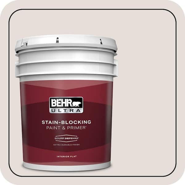 BEHR ULTRA 5 gal. Home Decorators Collection #HDC-CT-17 Pale Starlet Extra Durable Flat Interior Paint & Primer