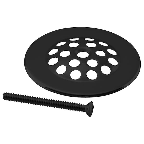 Westbrass Brass Beehive Grid Strainer in Matte Black D327-62 - The Home  Depot