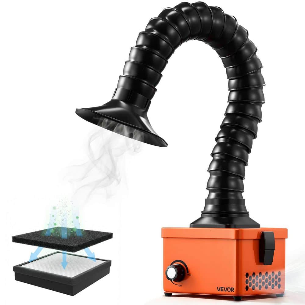 Solder Fume Extractor, 5 in. x 6 in. x 6 in. Soldering Smoke Absorber, Compact Desktop Brushless Smoke Extractor price history on PriceWatchPro
