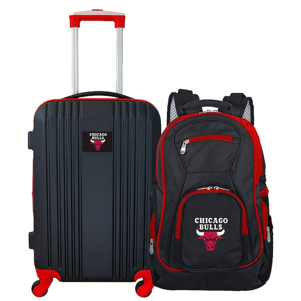 Mojo NBA Chicago Bulls 2-Piece Set Luggage and Backpack
