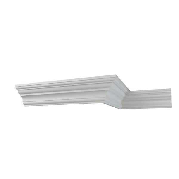 Anthony 2.25 in. D x 3.5 in. W x 96 in. L Polyurethane Crown Moulding