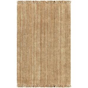 Chunky Naturals Tan Cottage 4 ft. x 6 ft. Indoor Area Rug