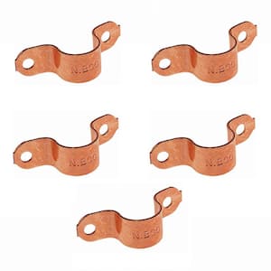 3/4 in. Copper Tube Strap (5-Pack)