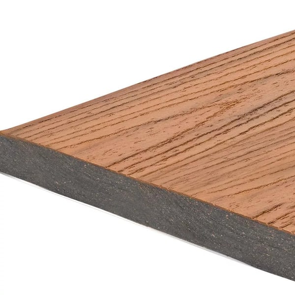 Trex Transcend 1 in. x 8 in. x 12 ft. Tiki Torch Capped Fascia