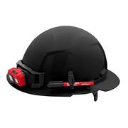 BOLT Black Type 1 Class E Full Brim Non-Vented Hard Hat with 6-Point Ratcheting Suspension (5-Pack)