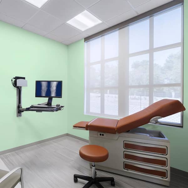 1 gal. #450A-2 Kiwi Squeeze Dead Flat Interior Paint